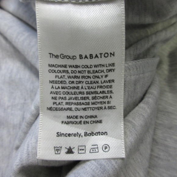 Aritzia The Group By Babaton Women's Cocoon Sweater XS S Grey Viscose Open 616 - Picture 4 of 8